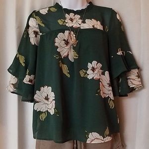 Monteau Flutter Blouse